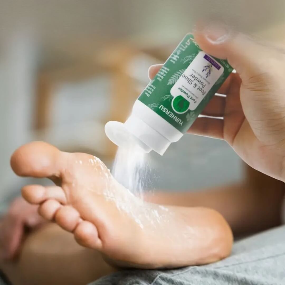 Fußpuder – Talkumpuder