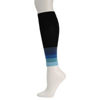 Schwarz Farbverlauf Blau