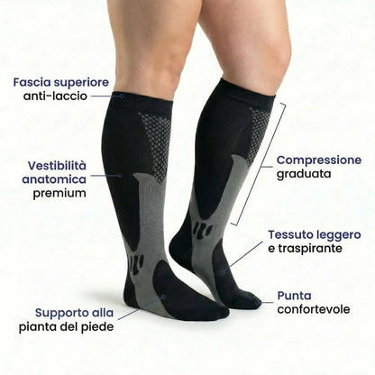 Nursiv Strümpfe mit abgestufter Kompression