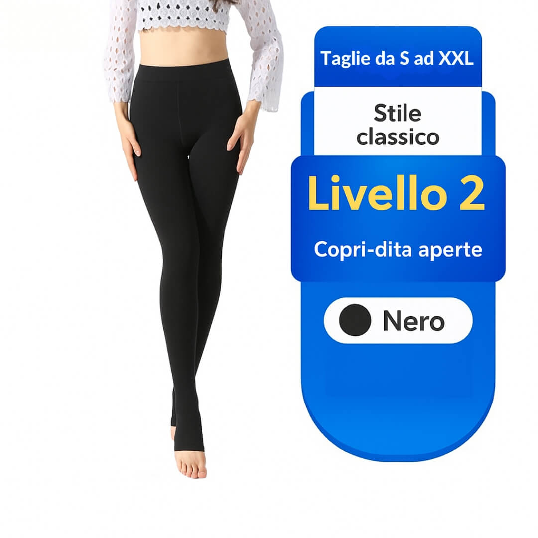 Calze a Compressione Intere Grado II